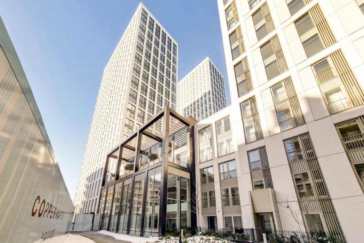 Coppermaker Square In Stratford Aparthotel Londra Exterior foto