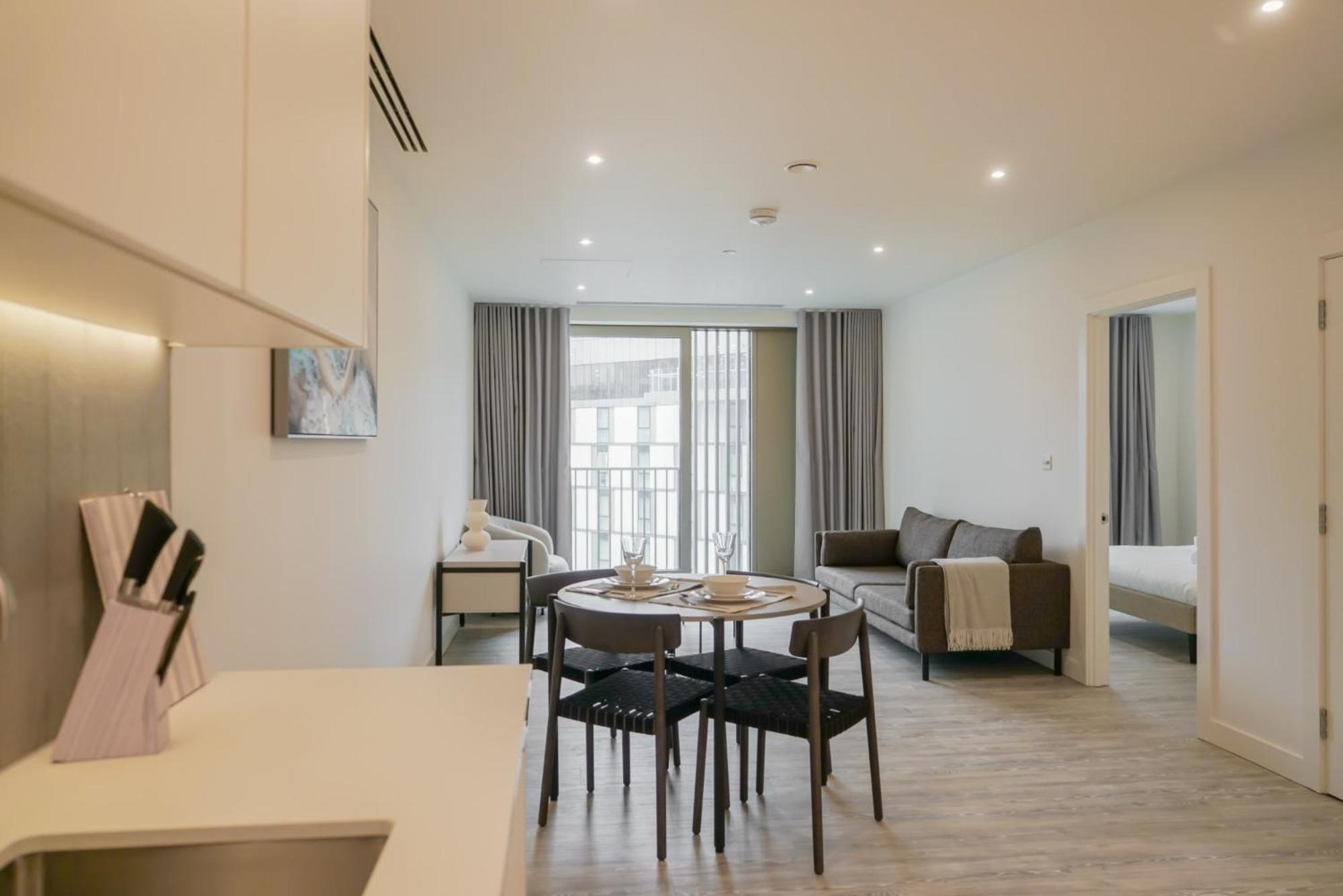 Coppermaker Square In Stratford Aparthotel Londra Exterior foto